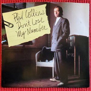 VINYL COLLECTORS -> SET OF 3 RARE Phil Collins PROMO 45s + bonus 45